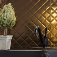 thumbnail image 3 of Fasade 18in x 24in Quilted Oil Rubbed Bronze Backsplash Panel 5 Pack, 3 of 6