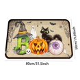 thumbnail image 2 of Tapis de Bienvenue d'Halloween en Polyester Durable, Grande Taille, Sans Support, Idéal pour la Décoration Saisonnière de la Maison, 2 of 4
