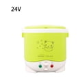 thumbnail image 4 of QualitChoice Car Rice Cooker Mini Cooking Tools Multifunctional 1L Porridge Electric Heater Dormitory House Travel Truck Machine 24V/green 24V, 4 of 6