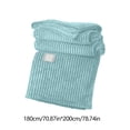 thumbnail image 3 of Fleece Blanket Gift Blanket Fleece Towelling Blanket With Milk Fleece Nap Blanket, 3 of 6