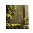 thumbnail image 2 of EGNMCR Rideaux, Rideaux pour Chambre Rideau de Douche Imprimé Polyester et Anti-Moisissure Salle de Bain et Rideau de Séparation Anti-Moisissure 150X180CM un Rideau, 2 of 2
