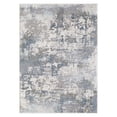 thumbnail image 4 of Tapis tissé crème et bleu Valoria, 4 of 7