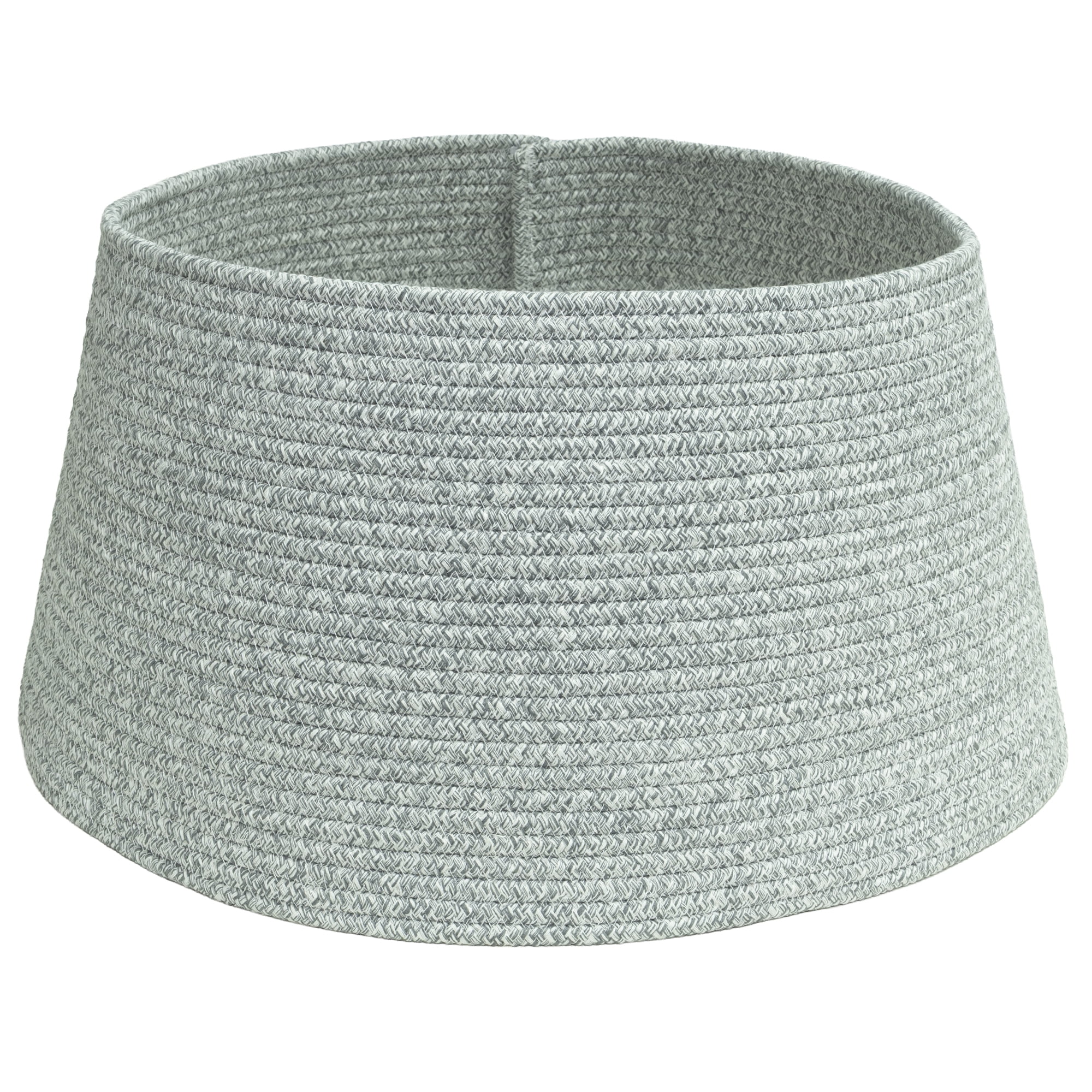 Holiday Time Grey Rope Stand Band Christmas Tree Base Collar, 22 inches ...