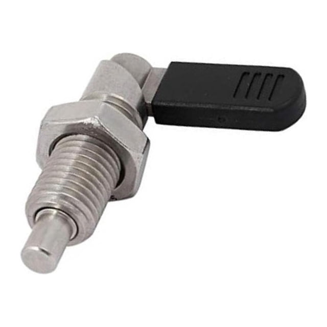Transemion Plongeurs d'Indexage en Acier Inoxydable L Verrous de Verrouillage Filetage Fin Argent M20-8 1Ensemble