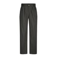 thumbnail image 5 of AherBiu Pantalon Habillé pour Homme Rétro à Taille Extensible, Jambe Droite, avec Poches, Pantalon Classique Ajusté, 5 of 5