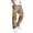Kaki, variante sur Pantalon Cargo pour Hommes Pantalon Cargo de Rue pour Hommes Pantalon de Charpentier Ajusté pour Hommes Pantalon de Sport de Loisir Poche Pied Jeune et Pantalon Pantalon de Travail pour Hommes Bouche Casquette Corde Taille Pantalon Cargo pour Hommes avec