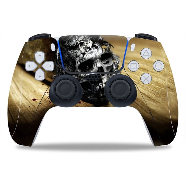 PS5 Decal Skin Sticker For PlayStation 5 Gamepad Controller Joystick Gameing Accessories Protective Anti-slip dust Stickers M-A65