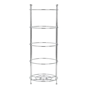 Era Michaels Porte-rouleau de papier hygiénique autonome, Chrome 5.55 x 15.16po