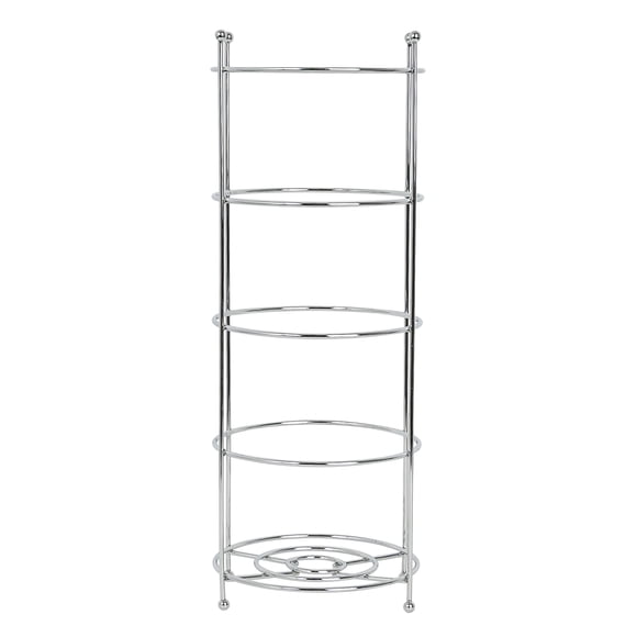 Era Michaels Freestanding Toilet Paper Holder Chrome 5.55 x 15.16in