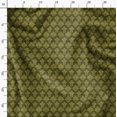 thumbnail image 3 of Soimoi Poly Georgette Fabric Palmette Damask Fabric Prints by Yard 42 Inch Wide, 3 of 6