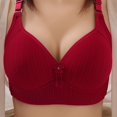 thumbnail image 2 of Clearance Sale 2025 Bra Women Clearance Lace Back Button Shaping Cup Adjustable Shoulder Strap Large Size Bra, 2 of 3