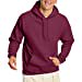 thumbnail image 3 of Hanes Mens EcoSmart Fleece Hoodie, 3XL, Maroon, 3 of 10