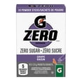thumbnail image 1 of Gatorade Zero Sugar Grape Electorlyte Powder 10 x 2.9g, Packets, 1 of 7