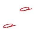 thumbnail image 1 of Langgg Soft Texture Women Waist Belt Scratch-resistant PU Belt All Trend Match Suits Adjustable Belt Red 2Set, 1 of 6