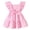 Pink, variant on Wxirdiow Baby Girl Dresses Baby Girl Dress Summer Ruffle Sleeveless Kids Casual Dresses Pink Size,18-24 Months