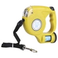 thumbnail image 1 of LED Dog Leash with Waste Bag Dispenser Retractable Reflective Outdoor Walking Leash for Night Visibility Durable ABS Material, 1 of 4