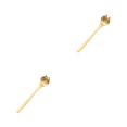 thumbnail image 2 of Redempat Cute Tea Spoon Exquisite Stainless Steel Spoon For Tea Drinking Teaware dog paw gold 1 2Set, 2 of 6