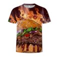 thumbnail image 1 of Tenmix Chemises Imprimées 3D pour Hommes Hauts d'Été Réguliers T-Shirt Graphique de Vacances Manches Courtes Style-F 4TG, 1 of 2