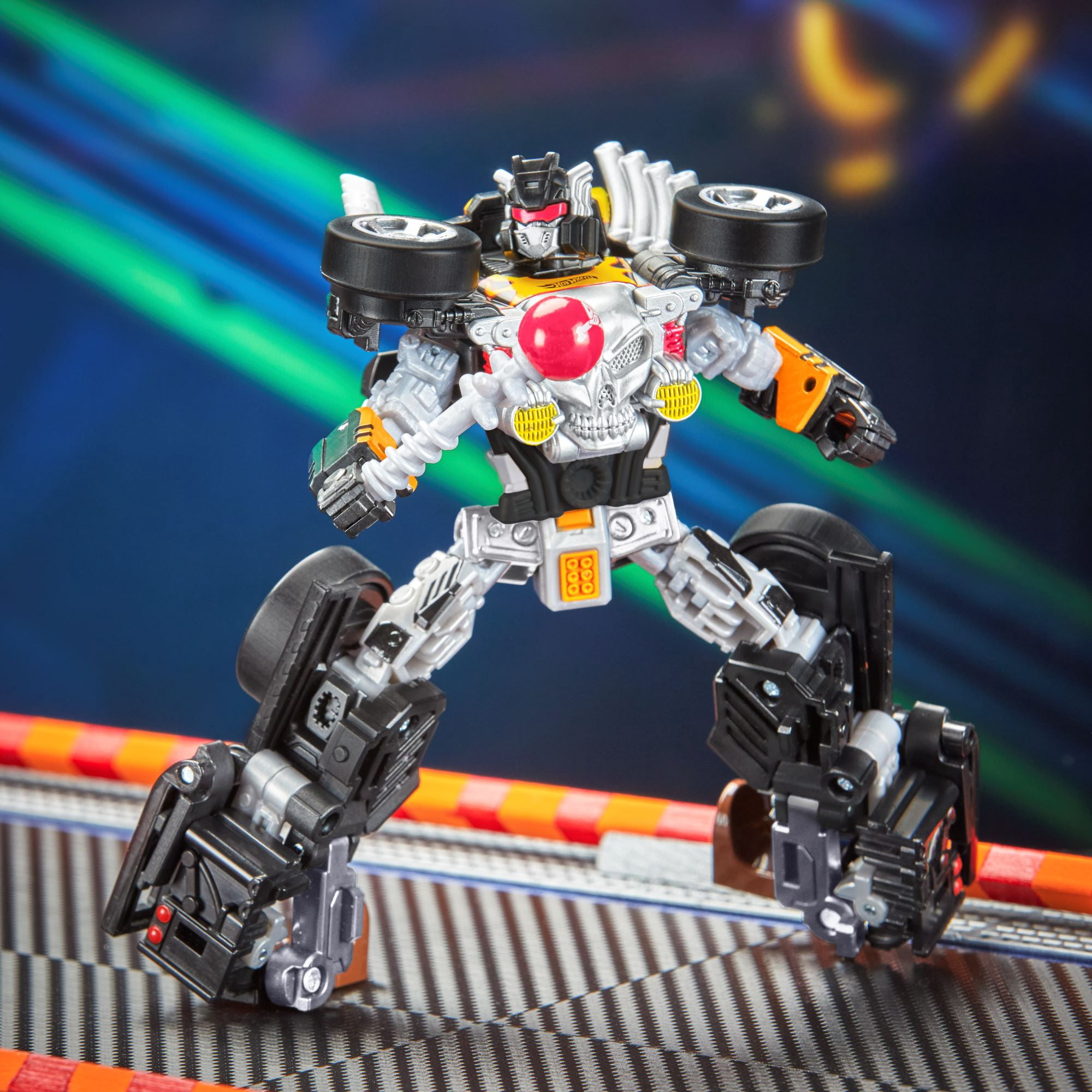 Transformers Collaborative Hot Wheels® x Transformers Bone Shaker Converting Action Figure
