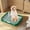 Green#2, variant on Washable Flat Bottom Dog Toilet Potty with Detachable Tray | Splash Guard & Easy-Clean Design | Indoor Puppy Pad for Small & Medium Dogs | Blue, Green, Yellow, Gray