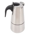 thumbnail image 1 of Portable Stainless Steel Moka Pot For Home And Outdoor Camping, Electric Coffee Maker With  Material, 1 of 8