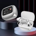 thumbnail image 2 of Wireless Gaming Headset Bluetooth 5.4 with Active Noise Cancellation LCD Full-Color Screen Control In-Ear Earphones for Calls Music Sports, 2 of 6