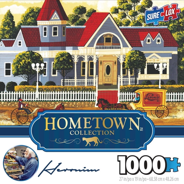 Sure-Lox Hometown Collection Victorian House Puzzle