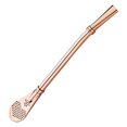 thumbnail image 1 of Yhmxh Kitchen Gadgets Kitchen Utensils Home and Kitchen Stainless Steel 304 Straw Colander Tea Leaking Spoon Milk Tea Coffee Stirring Spoon Suction spoon, 1 of 1