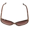 thumbnail image 2 of Jessica Simpson Lunettes de Soleil Rondes pour Femmes J5393 Ts Non Polarisées en Iridium, Écaille, 70 mm, 2 of 3