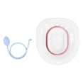thumbnail image 2 of Toilet Bath, Squat Free Reduce Pain Spill Proof Water Massage Foldable Sitz Bath With Flusher Bath Foldable Toilet For Postpartum, 2 of 8