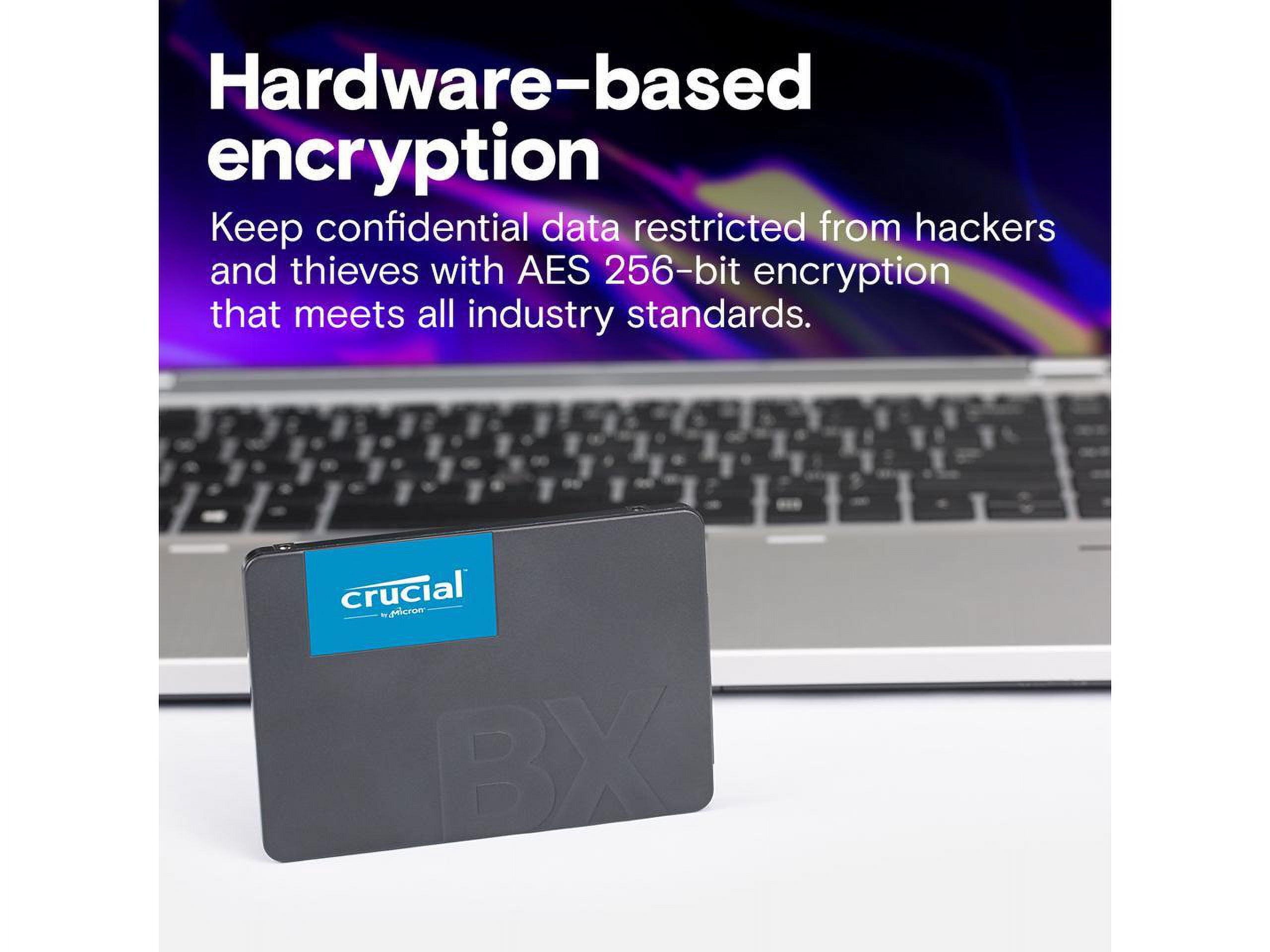 Crucial BX500 - SSD - 2 TB - internal - 2.5