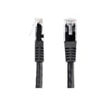 thumbnail image 2 of StarTech.com 6ft CAT6 Ethernet Cable, 10 Gigabit Molded RJ45 650MHz 100W PoE Patch Cord, CAT 6 10GbE UTP Network Cable with Strain Relief, Black, Fluke Tested/Wiring is UL Certified/TIA - Category 6 - 24AWG (C6PATCH6BK) - Patch cable - RJ-45 (M) to RJ-45 (M) - 6 ft - UTP - CAT 6 - molded - black - for P/N: IES101G2SFPW, IES5102, IES81GPOEW, IES81GW, ST1000SPEXI, TB3DK2DPW, USBA2DPGB, 2 of 3