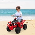 thumbnail image 3 of Costway 12V Battery Powered Kids Ride On ATV Electric 4-Wheeler Quad Car with  MP3 & Light, 3 of 10