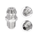 thumbnail image 4 of Unique Bargains Nickel-Plated Iron Straight Hydraulic Grease Fitting M6 x 1mm Thread 50 Pack, 4 of 5