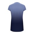 thumbnail image 5 of LOVZFMLL Robes d'Été pour Femmes T-Shirt Décontracté Ample Robe Droite Col en V Manches Courtes Basique Tenues Quotidiennes Bleu Ciel S, 5 of 5