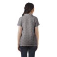 thumbnail image 4 of Moomaya Chemise Tunique Style Enveloppant pour Femmes en Coton Décontracté Col Classique Boutonné, 4 of 6