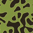 thumbnail image 1 of Ahgly Tapis d'Intérieur Lavable en Machine Carré Vert Pistache Transitionnel, 5 Pieds Carré, 1 of 7