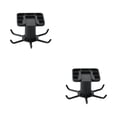 thumbnail image 1 of Maytalsory 1/2/3/5 Kitchen Hanger Self-adhesive Replacement Solid Color Punch-free 360 Degree Rotatable 6 Claw Detachable Mug Brush Rack Black 2PCS, 1 of 6