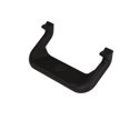 thumbnail image 2 of Carr Truck Step 129111 Super Hoop; Cab Mount; Rocker Panel Mount; Direct Fit; Set Of 2; Flat Step; Non-Extendable; Stationary; Powder Coated; Black; Aluminum; 20 Inch Step Length, 2 of 5