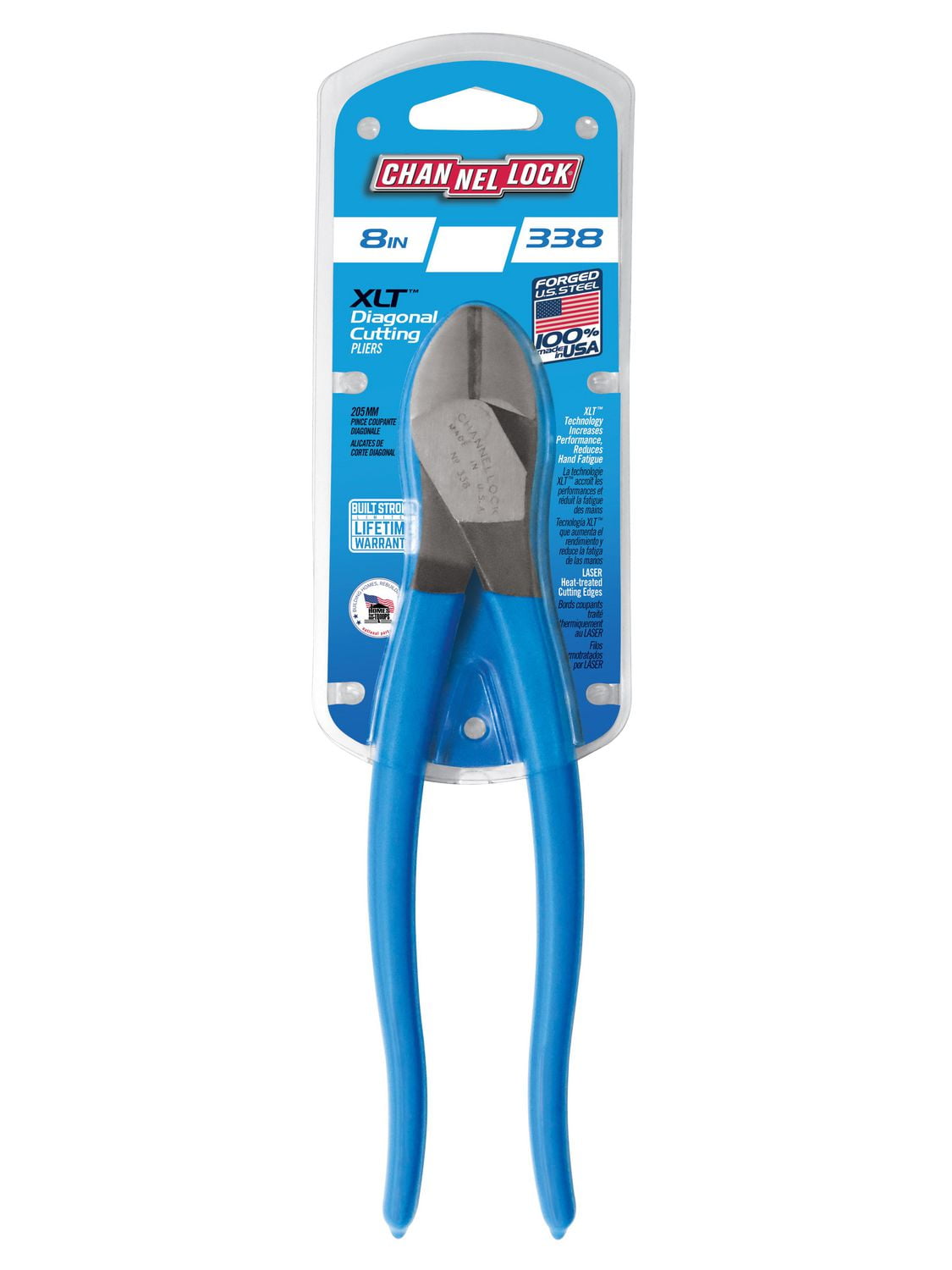 CHANNELLOCK 8" HL Diag Cutting Plier