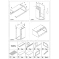 thumbnail image 2 of RoyalHouse Premium Bamboo Bread Box, Bread Storage And Organizer, Organizer For Kitchen countertop, Assembly Required, 2 of 2