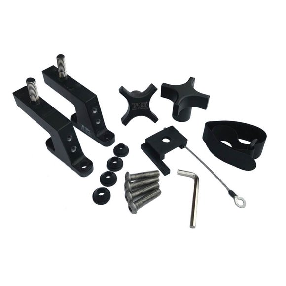 Hi-Lift Jack Jack Mount HM-900 Mounts To Vehicle Hood; Black; Anodized Aluminum