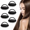 thumbnail image 2 of fastboy 6x Black Relaxing Scalp Massage Brush For Different Hair Types Safe For Sensitive Scalps Hair Comb 1Set, 2 of 6
