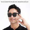 thumbnail image 3 of Smart  Sunglasses, Magnetic Charging Wireless Headphone Sunglasses  for Music, 3 of 7