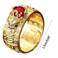 thumbnail image 1 of Bague pour Hommes, Bague Feng Shui Anillo Mantra Protection de la Richesse Bagues Efficaces pour Hommes & Femmes, Bague, Bagues pour Hommes, Cadeaux pour Hommes, Cadeaux Feng Shui, 1 of 3