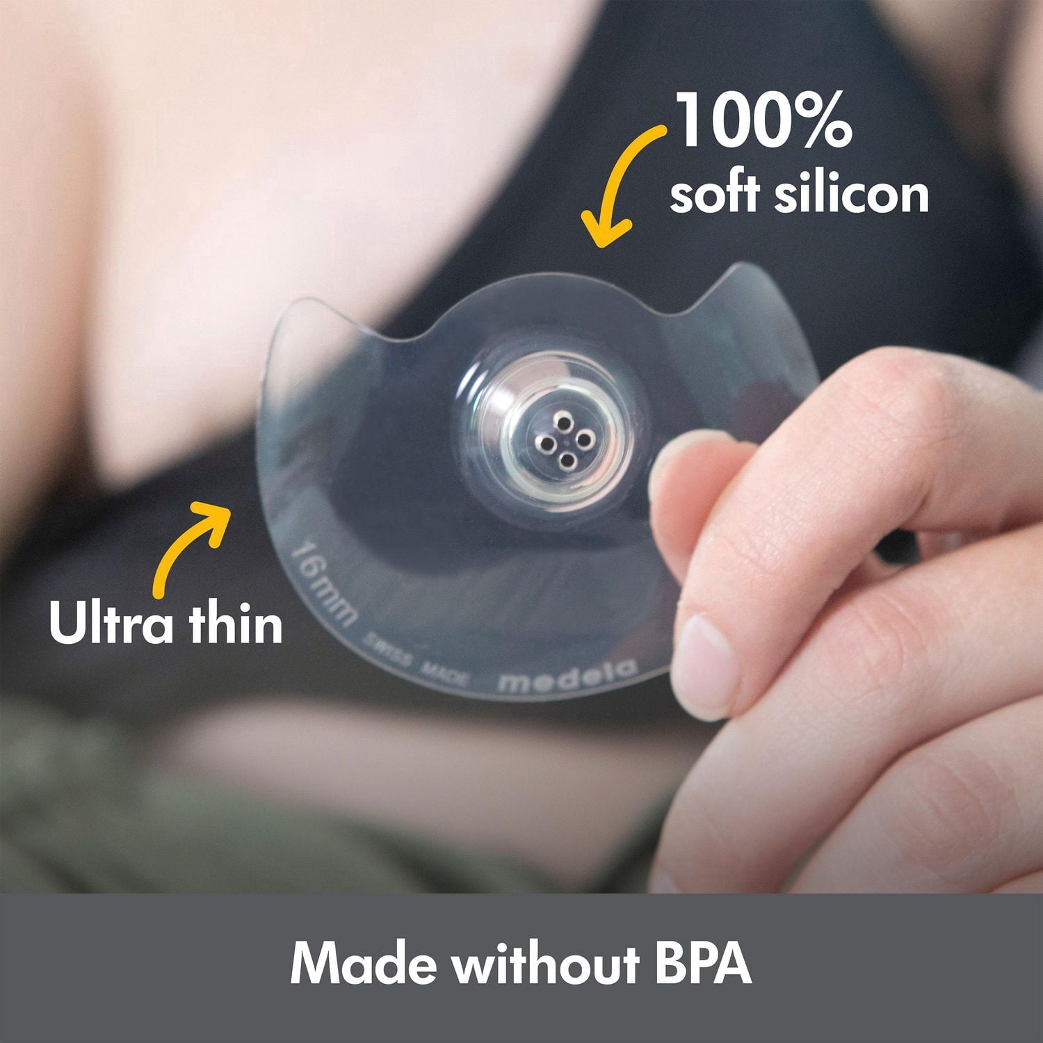 Medela Contact Nipple Shields & Case - 24MM