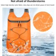 thumbnail image 4 of JP Sac à Dos de Randonnée Ultraléger Pliable 16L - Sac de Camping Imperméable, Facile à Transporter, orange, 4 of 7