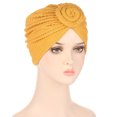 thumbnail image 2 of Turbans pour Femmes Nœud Pré-Noué Bonnet Bonnet Bonnet Chapeaux, 2 of 2