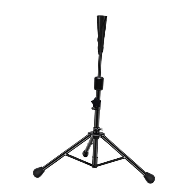 Siruishop Baseball Batting Tee Adjustable Height Accessory for Adults Outdoor Beginner Black