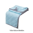 thumbnail image 3 of Double Bedding Quilt - Blue And Purple Double Bedding Quilt Suitable For All Seasons Soft Cover Quilt, 3 of 9
